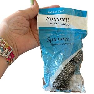 Norwex Spirinett pot scrubbers NEW durable cleaning tools for tough messes